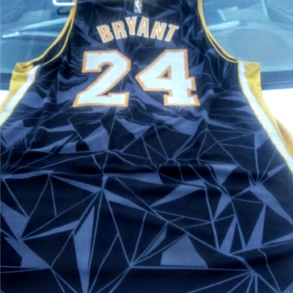 Retired Kobe Bryant #24 Swingman Jersey Adidas 2X